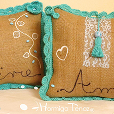 Arpillera Vive & Ama