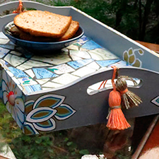 Bandeja Plaza Floral