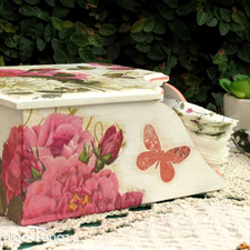 Servilletero Romántico.