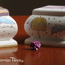 Cajas Bombé PARAGUAS ☂