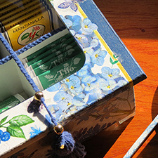 Caja de Té Arándanos& Hortensias