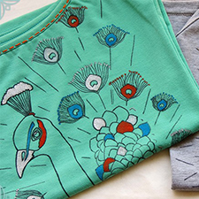 Musculosas Pavo Real