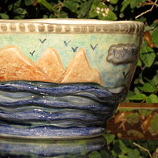 Maceta Cónica Altar Mar III