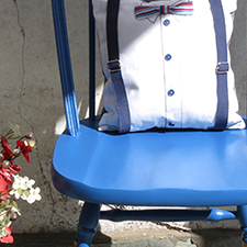 Sillas Windsor Azul Pastel