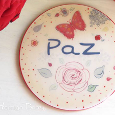 Posavasos Primavera Rojos
